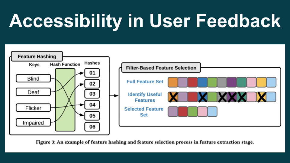 Accessibility in User Feedback